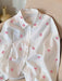 SHEIN Camisa informal de manga larga con estampado de lazo para mujer. - Quierox - Tienda Online