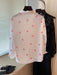 SHEIN Camisa informal de manga larga con estampado de lazo para mujer. - Quierox - Tienda Online