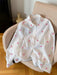 SHEIN Camisa informal de manga larga con estampado de lazo para mujer. - Quierox - Tienda Online