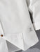 SHEIN Camisa informal sencilla de manga larga con botones para adolescente - Quierox - Tienda Online