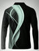 Shein Camisa polo de manga larga con estampado 3D de moda para hombre - Quierox - Tienda Online