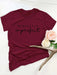 SHEIN Camiseta Básica Perfectly Imperfect - Quierox - Tienda Online