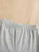 shein Camiseta Con Estampado De Letras A Cuadros Para Bebé Y Shorts unicolor - Quierox - Tienda Online