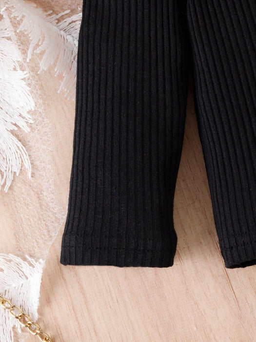 SHEIN Camiseta con hombros descubiertos, falda plisada estampada y sombrero para bebé - Quierox - Tienda Online