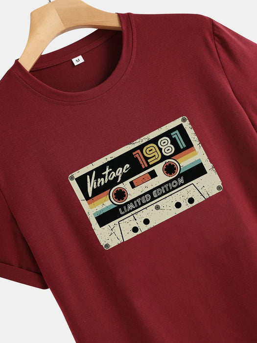 SHEIN Camiseta de hombre Manfinity con letras - Quierox - Tienda Online