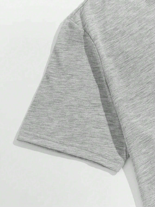 Shein Camiseta gráfica con la letra Plus, camiseta para profesores - Quierox - Tienda Online