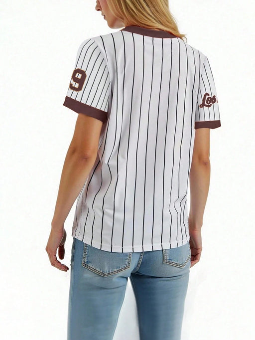 SHEIN Camiseta gráfica para mujer Los Ángeles 79 - Quierox - Tienda Online