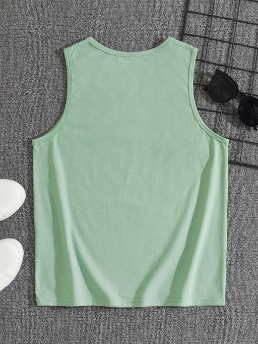 Shein Camiseta informal de cuello redondo con diseño de árbol de coco para niños preadolescentes para verano - Quierox - Tienda Online