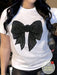 Shein Camiseta informal de manga corta con cuello redondo y estampado de mariposas - Quierox - Tienda Online