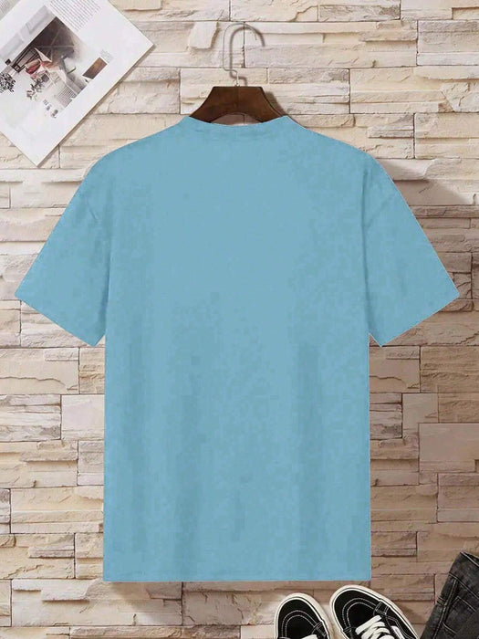 Shein Camiseta informal de manga corta y cuello redondo para niño preadolescente, ideal para el verano - Quierox - Tienda Online