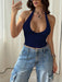 SHEIN Camiseta sin mangas de verano para mujer Mystra de unicolor - Quierox - Tienda Online