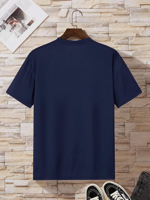 Shein Camisetas para hombre con letras gráficas para hombre - Quierox - Tienda Online