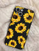 SHEIN Carcasa anticaída para teléfono con patrón de girasol de flores de verano - Quierox - Tienda Online