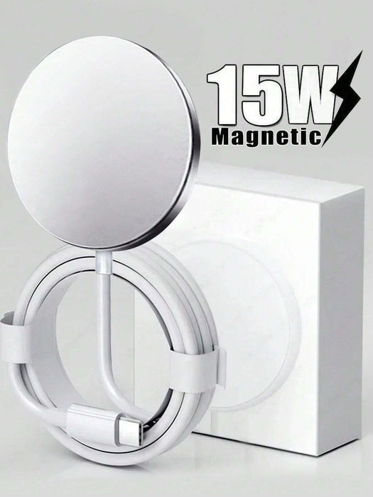 Shein Cargador inalámbrico MagSafe de 15W, compatible con teléfonos inteligentes - Quierox - Tienda Online