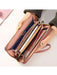 SHEIN Cartera de mujer con doble cremallera y gran capacidad - Quierox - Tienda Online
