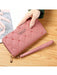 SHEIN Cartera de mujer con doble cremallera y gran capacidad - Quierox - Tienda Online
