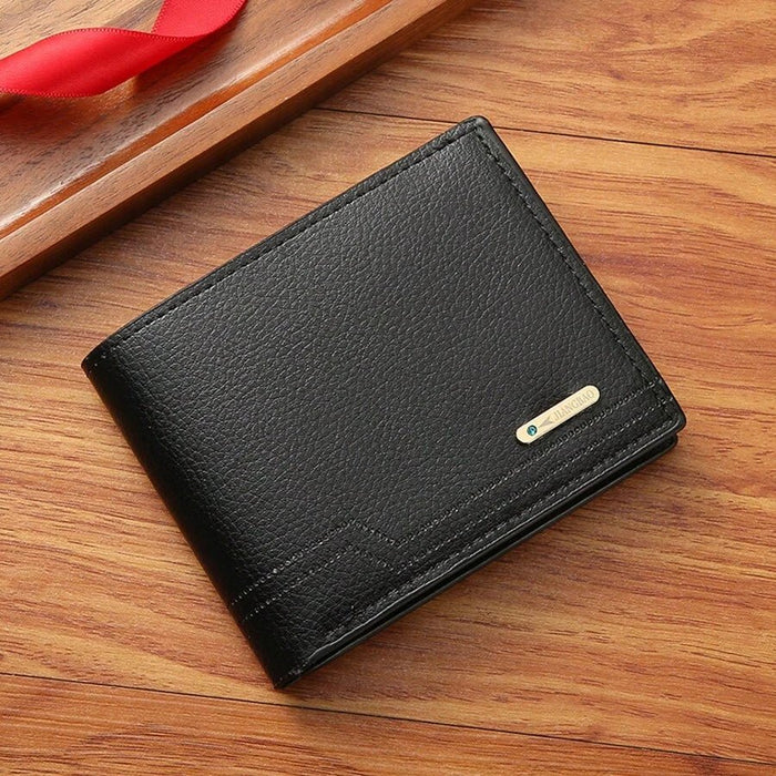 Shein Cartera de piel sintética para hombre, gran capacidad y múltiples ranuras para tarjetas - Quierox - Tienda Online