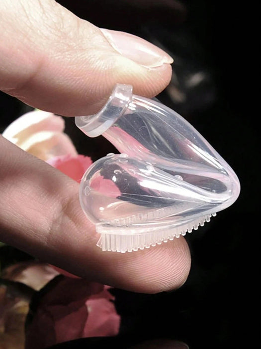 Shein Cepillo de dientes de dedo para mascotas, para cachorros y gatos - Quierox - Tienda Online