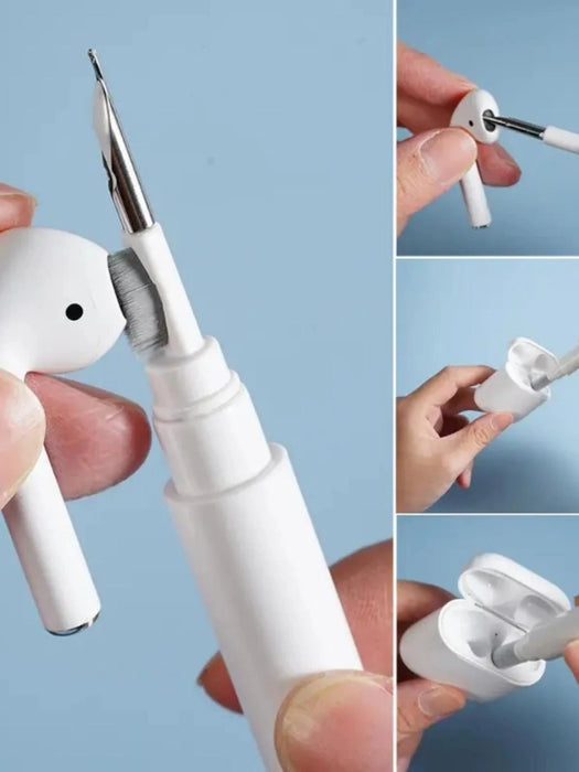 Shein Cepillo de limpieza de plástico 3 en 1, moderno y portátil, para auriculares y herramientas de jardín - Quierox - Tienda Online