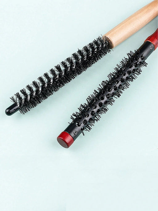 SHEIN Cepillo de madera mini voluminizador de raíces - Quierox - Tienda Online