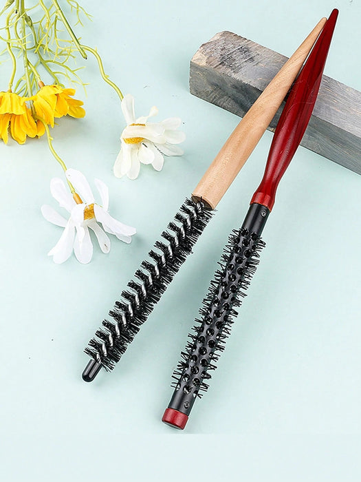 SHEIN Cepillo de madera mini voluminizador de raíces - Quierox - Tienda Online