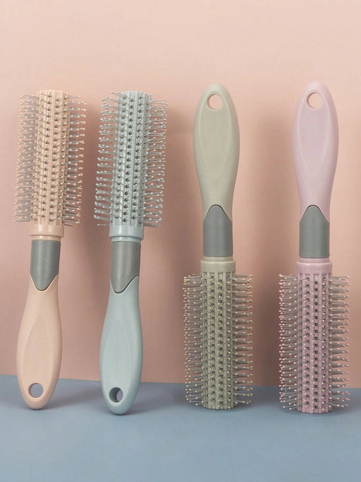 Shein Cepillo de pelo ovalado antideslizante 1 paquete Plástico medio Clásico redondo Mate - Quierox - Tienda Online