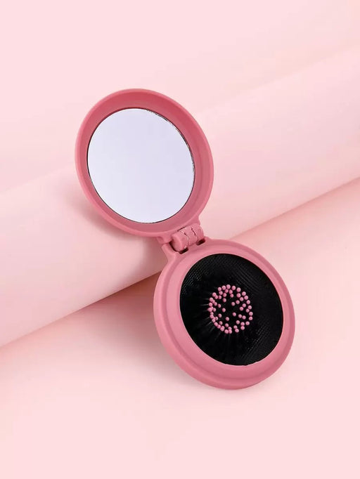 Shein Cepillo de pelo rosa multifuncional con cojín, 1 pieza, de plástico - Quierox - Tienda Online