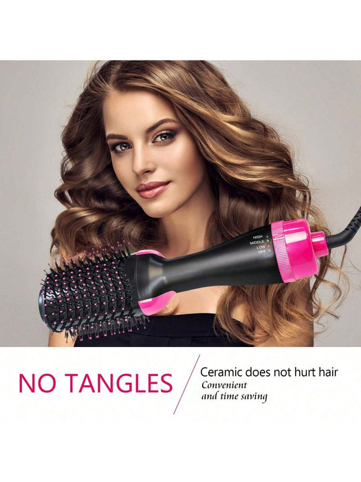 Shein Cepillo secador de pelo 3 en 1, set de cepillo de aire caliente - Quierox - Tienda Online