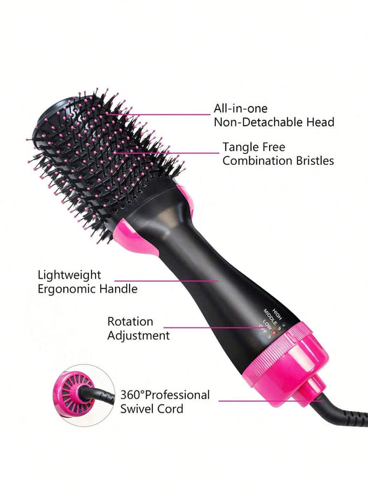 Shein Cepillo secador de pelo 3 en 1, set de cepillo de aire caliente - Quierox - Tienda Online