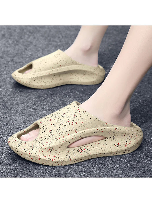 Shein Chanclas casuales de verano para hombre con diseño de EVA pintadas - Quierox - Tienda Online