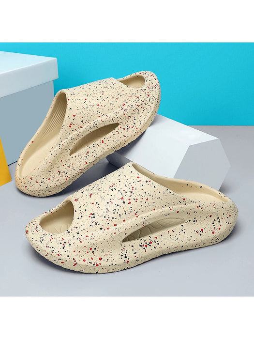 Shein Chanclas casuales de verano para hombre con diseño de EVA pintadas - Quierox - Tienda Online
