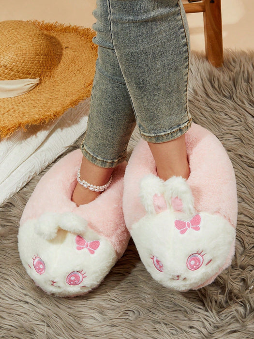 SHEIN Chanclas de casa dulce Zapatos todo conejo rosado - Quierox - Tienda Online