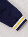 Shein Chaqueta universitaria y pantalones deportivos con parches de letras y rayas para bebé niño - Quierox - Tienda Online