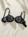 Shein Charlaine Sujetador lencero sexy con encaje floral y aros - Quierox - Tienda Online
