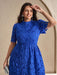 SHEIN Chikora Vestido de verano para mujer de tallas grandes, elegante vestido de trabajo - Quierox - Tienda Online