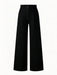 SHEIN Chiquease Pantalones largos sencillos de unicolor para mujer - Quierox - Tienda Online