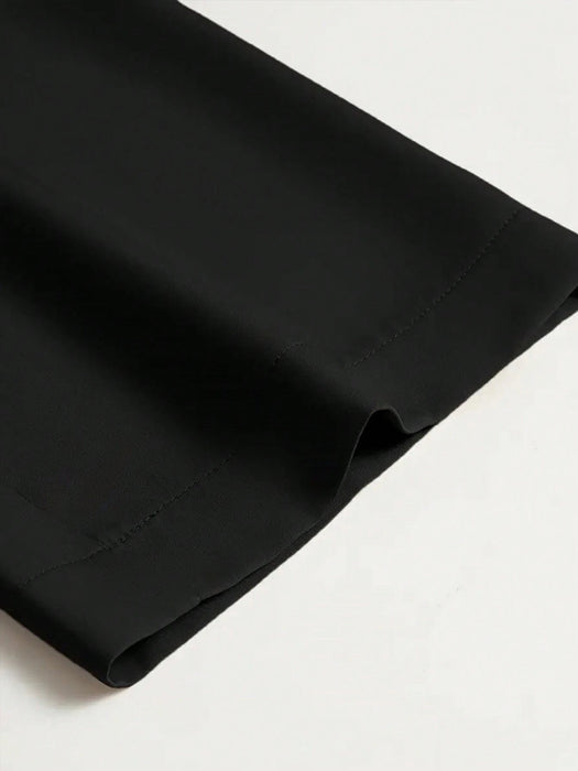 SHEIN Chiquease Pantalones largos sencillos de unicolor para mujer - Quierox - Tienda Online