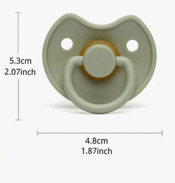 Shein Chupete calmante para bebé de 1 pieza, chupete de silicona - Quierox - Tienda Online