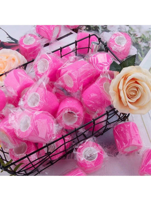 Shein Cinta autoadhesiva de tela no tejida rosa para tatuajes - Quierox - Tienda Online