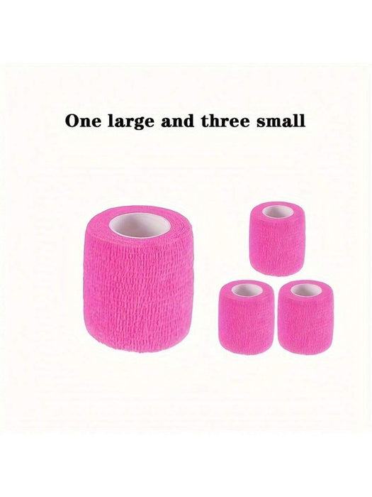 Shein Cinta autoadhesiva de tela no tejida rosa para tatuajes - Quierox - Tienda Online