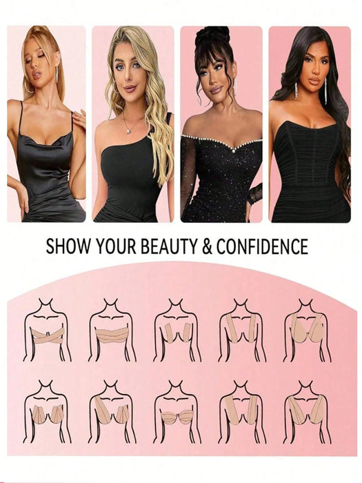 Shein Cinta invisible para levantar el pecho (rollo de 5 m), tejido elástico transpirable, autoadhesiva - Quierox - Tienda Online