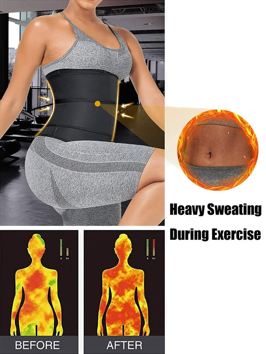 Shein Cinturón moldeador de cintura de neopreno para deportes - Quierox - Tienda Online