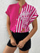 SHEIN Clasi Camicia floreale ea righe con botón - Quierox - Tienda Online