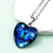 SHEIN Colgante de collar con mariposa en forma de corazón - Quierox - Tienda Online