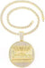 SHEIN Collar con colgante de la Última Cena, efecto hielo arrugado de 20inch - Quierox - Tienda Online