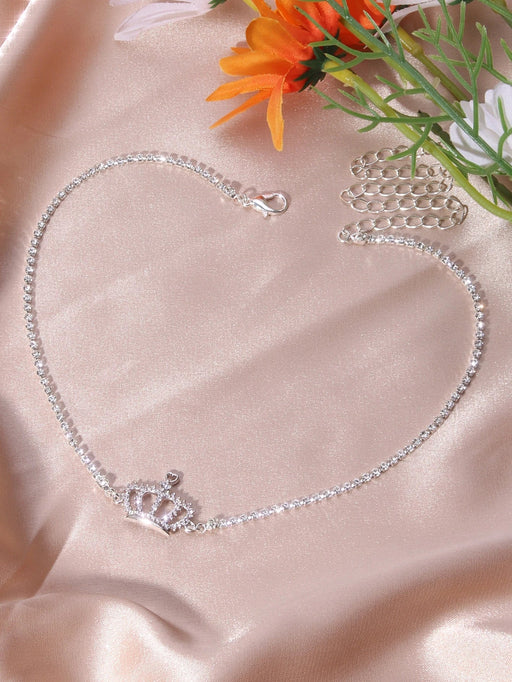 Shein Collar con diamante de imitación con diseño de corona - Quierox - Tienda Online