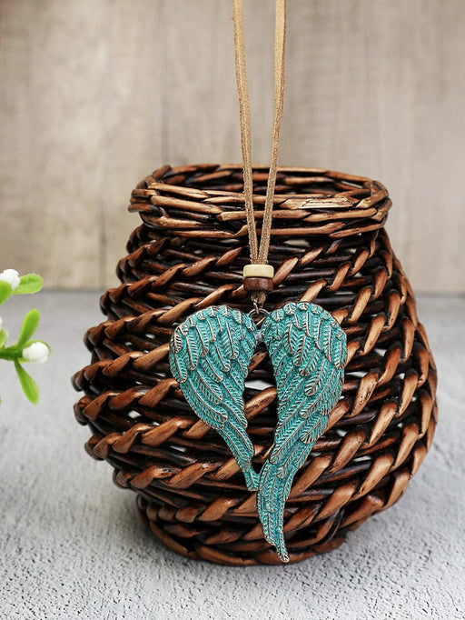 Shein Collar con dije de ala TopHanqi - Quierox - Tienda Online