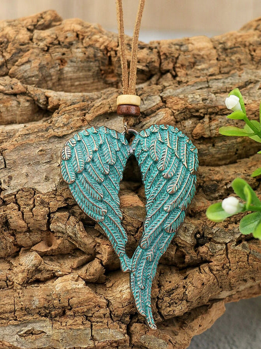 Shein Collar con dije de ala TopHanqi - Quierox - Tienda Online