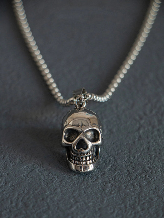 Shein Collar con dije de calavera para hombre - Quierox - Tienda Online