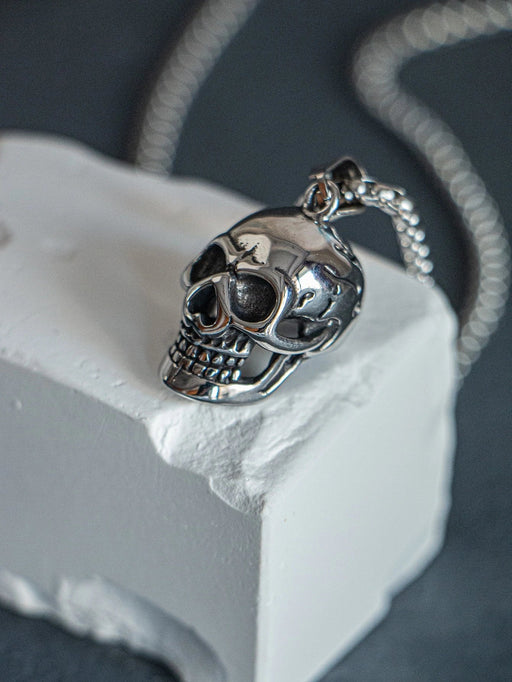 Shein Collar con dije de calavera para hombre - Quierox - Tienda Online